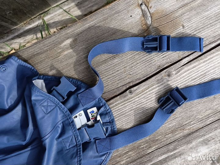 Непромокаемый демисезонный полукомбинезон 80