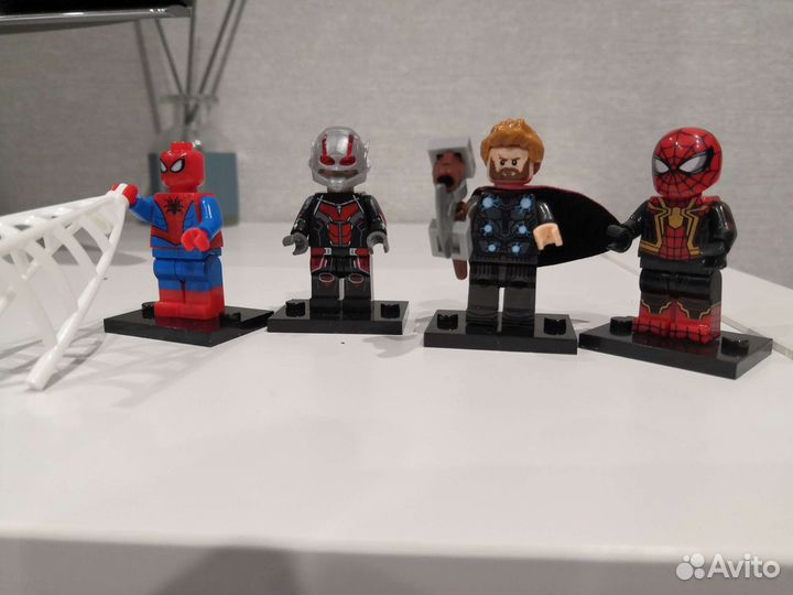 Lego минифигурки человечки марвел marvel