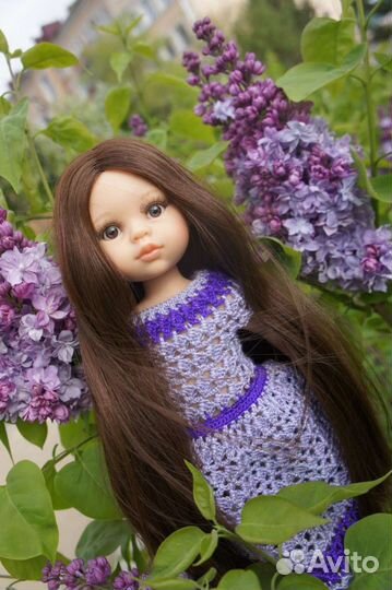 Платье +берет для кукол паола рейна