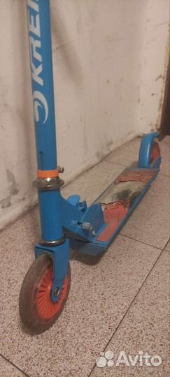 Самокат детский двухколесный бу