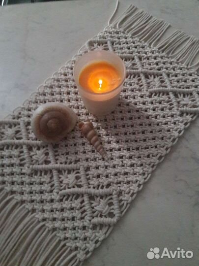 Салфетка. Салфетка макраме