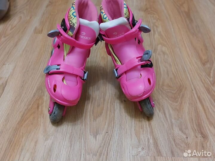 Коньки детские раздвижные 30-33
