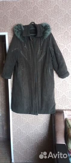 Плащ зимний женский