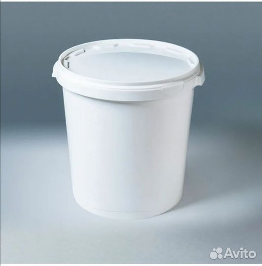 Ведро пластиковое с крышкой 30 литров