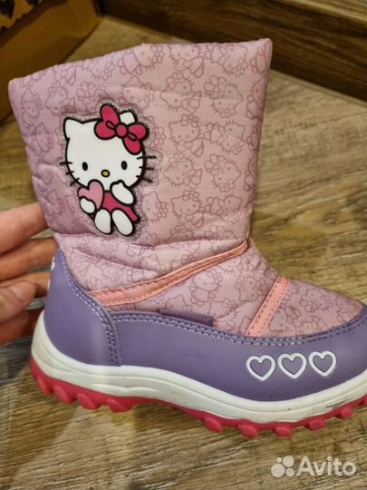 Дутики сапоги для девочки