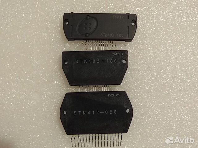 Микросхемы унч