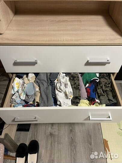 Пеленальный стол с комодом