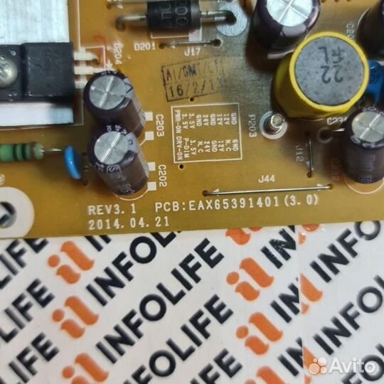 Блок питания EAX65391401(3.0) LG 32LF580V