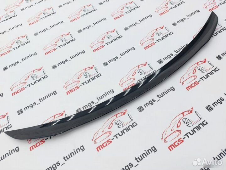 Спойлер на A-class w177 чёрный A35 AMG (Седан)