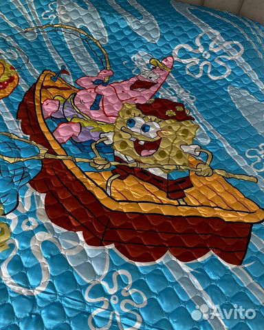 Покрывало на кровать детское