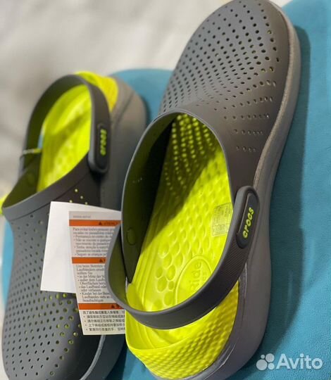 Кроксы мужские crocs сабо крокс медицинская обувь