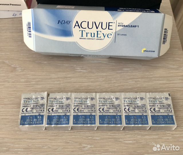 Линзы acuvue trueye 1 day