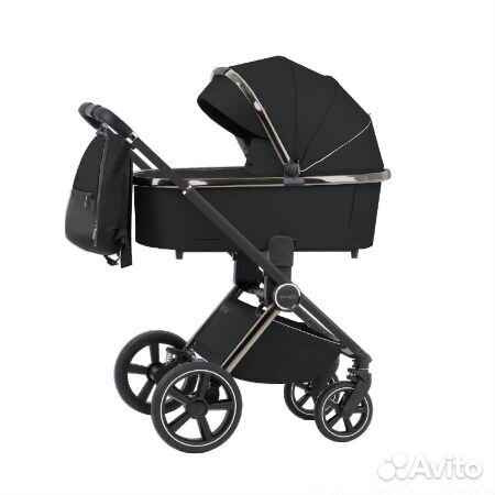 Коляска 2 в1 Carrello Ultimo 2023 Sable Black хром