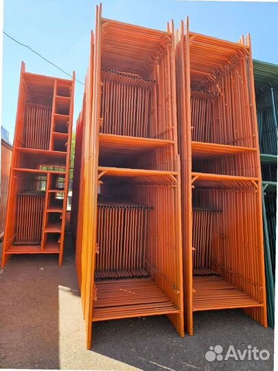 Прочные рамные леса