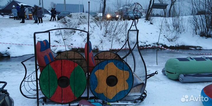 Сани для снегохода