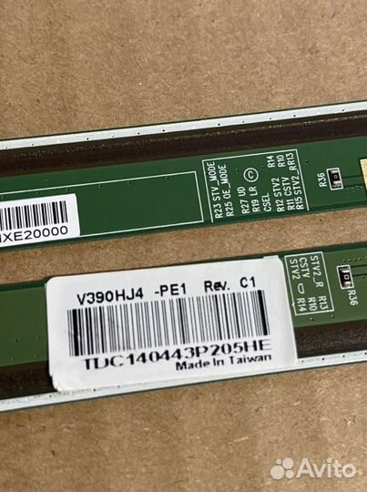 LG 39LB561V планки матрицы с драйверами