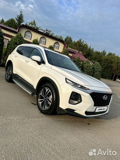 Hyundai Santa Fe 2.2 AT, 2018, 61 000 км