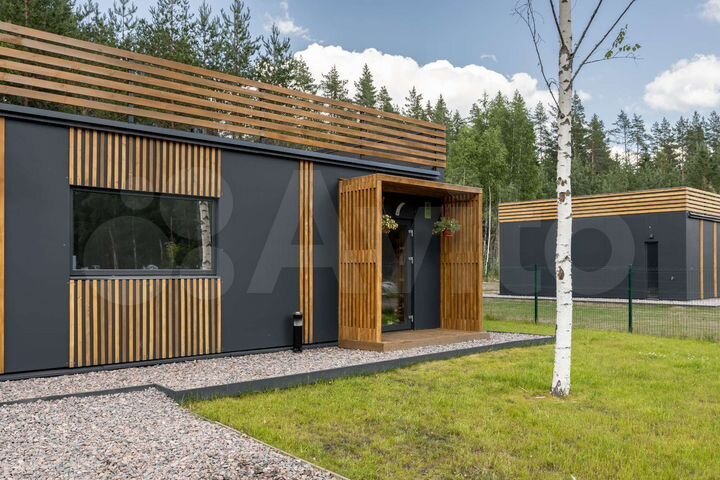 Коттедж 108 м² на участке 8 сот.