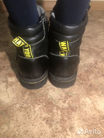 Ботинки демисезонные для девочки 36 размер