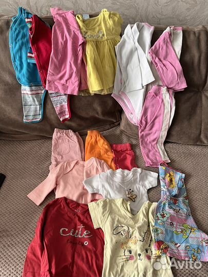 Вещи пакетом на девочку