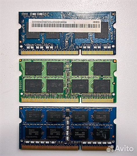 DDR3(L) SoDimm 1333/1600 - 4gb