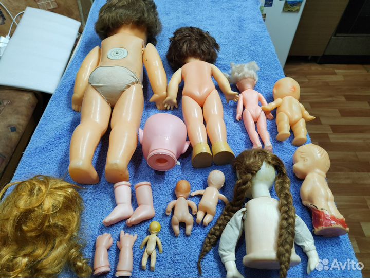 Куклы СССР и Зап части к куклам