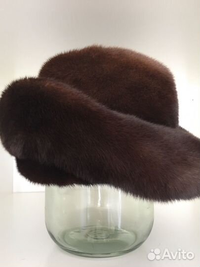 Шляпа зимняя женская норковая