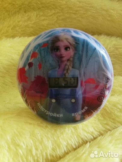 Новые часы для девочки Эльза Холодное Сердце