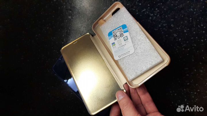 Стильный зеркальный флип кейс Samsung m-30s, m-21