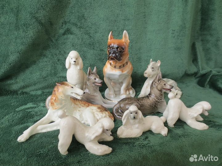 Статуэтки собак. лфз