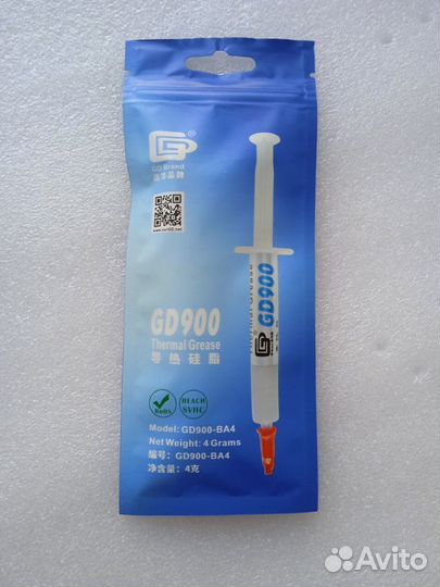 Термопаста GD900 6.0 Вт/мК