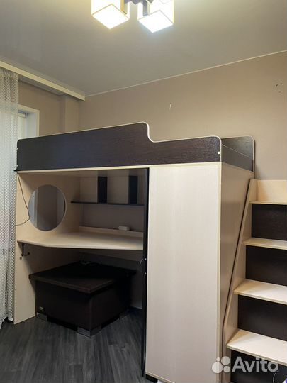 Детская кровать чердак