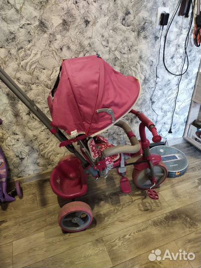 Велосипед детский с ручкой