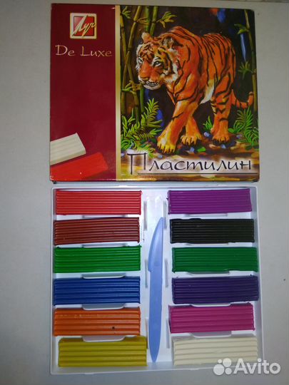 Пластилин, карандаши, пастель, фломастеры