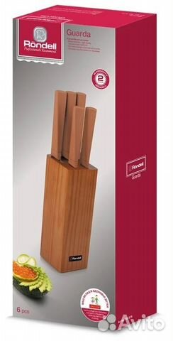 Rondell Guarda RD-679, 5 ножей, подставка