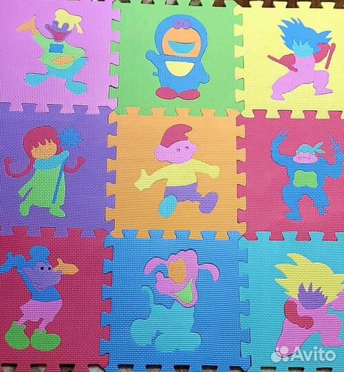 Детский коврик пазл