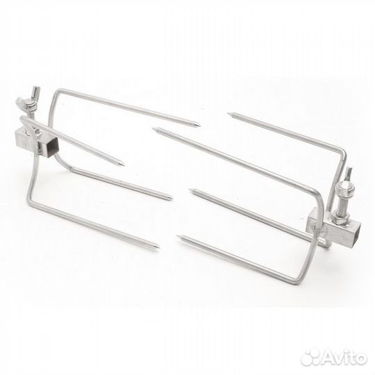 Шампур-зубец для кур везувий prss06 (D10 мм.; 2 шт