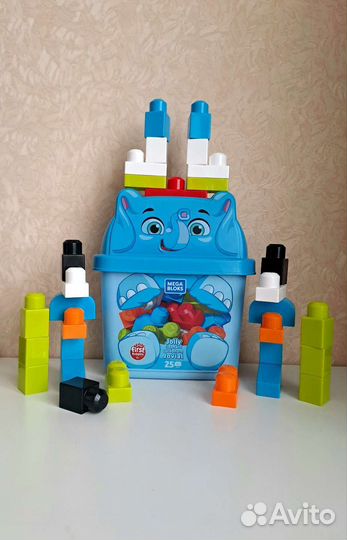 Детский конструктор Mega Bloks Слоник