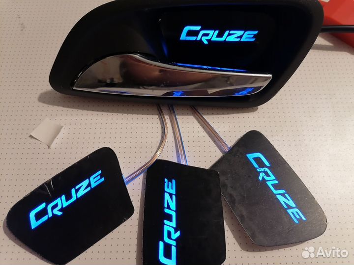 Подсветки в ручки салона chevrolet круз