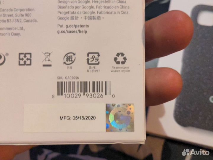 Новый Fabric case pixel 4a 4а 4ж оригинал