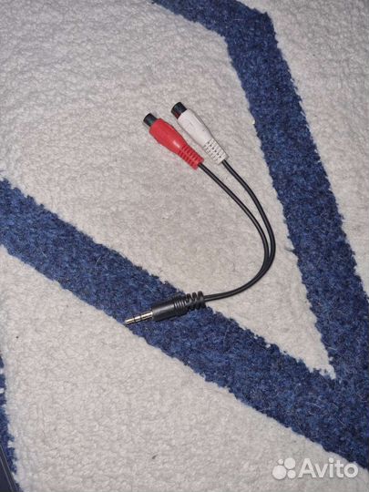 Переходник mini jack тюльпан