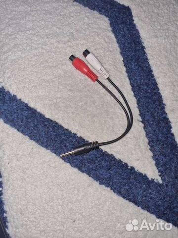 Переходник mini jack тюльпан