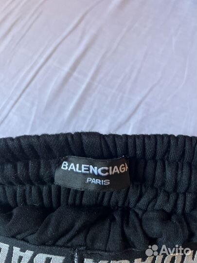 Balenciaga double waist штаны