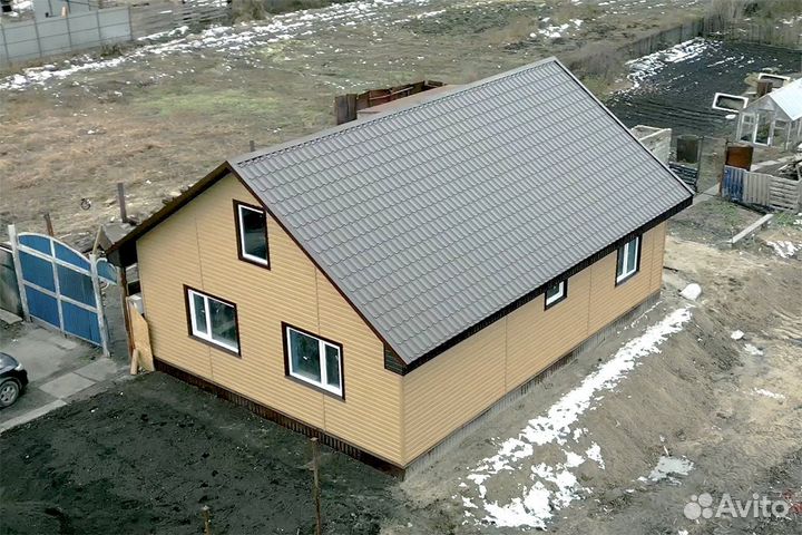 Каркасный дом 86 кв.м под чистовую отделку 43109