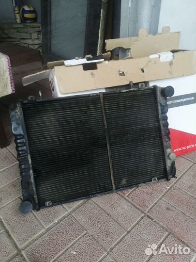 Радиатор медный на Газель