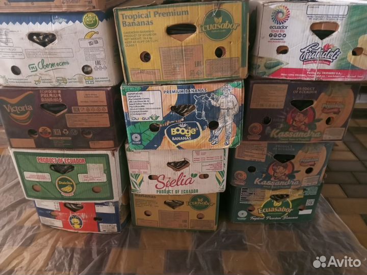 Банановые коробки