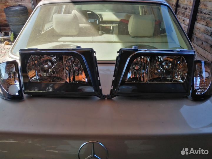 Фары хрусталь mercedes w124