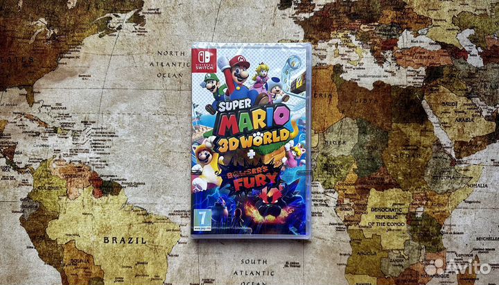 Super Mario 3D World Bowser's Fury (новый) Switch