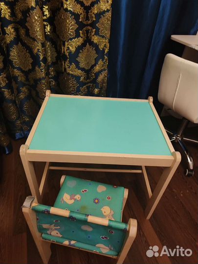 Стол со стулом детский