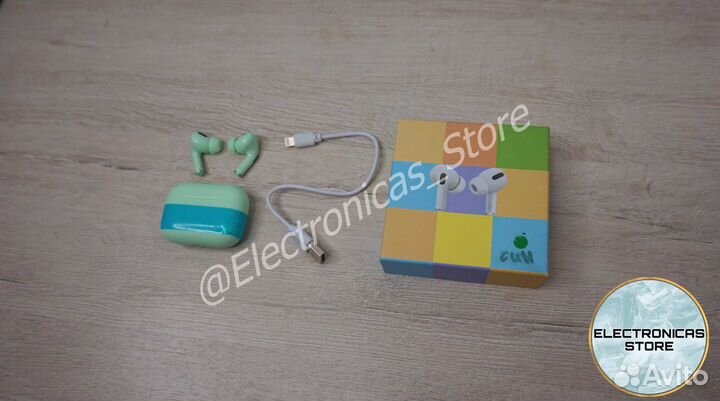 Наушники Apple Аирподс Про i2090 Снежно-Белёсые